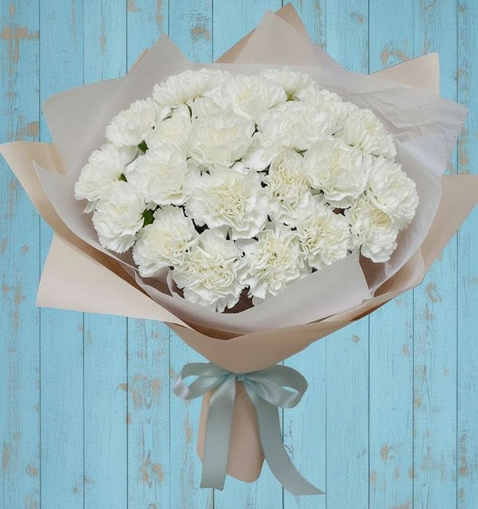 Букет цветов из: Гвоздики в Усть-Илимске