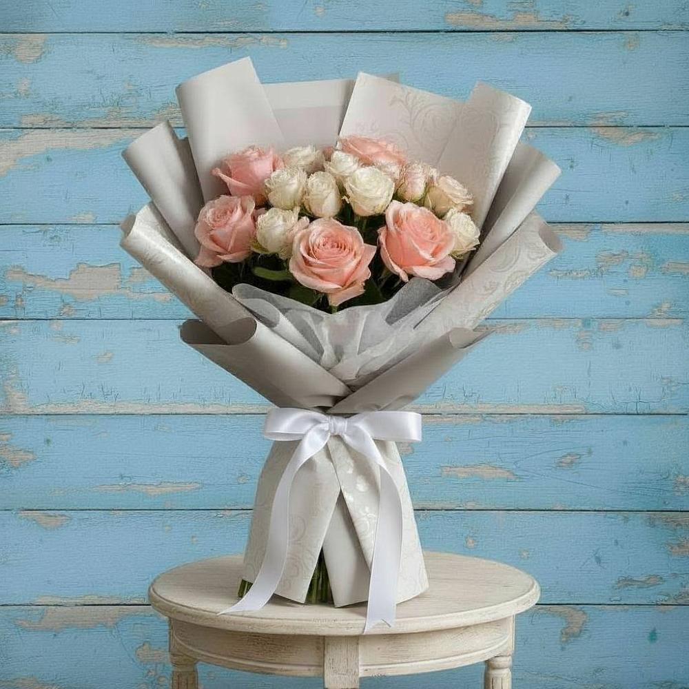 Букет цветов из: Розы в Усть-Илимске