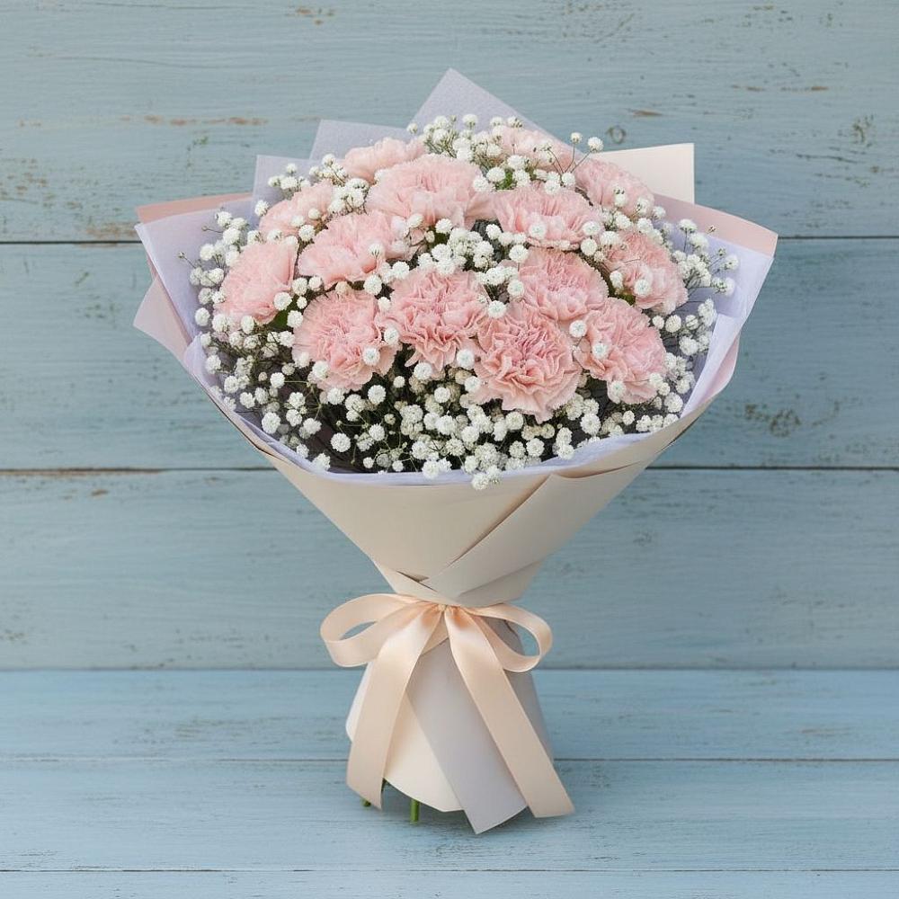 Букет цветов из: Гвоздики в Усть-Илимске