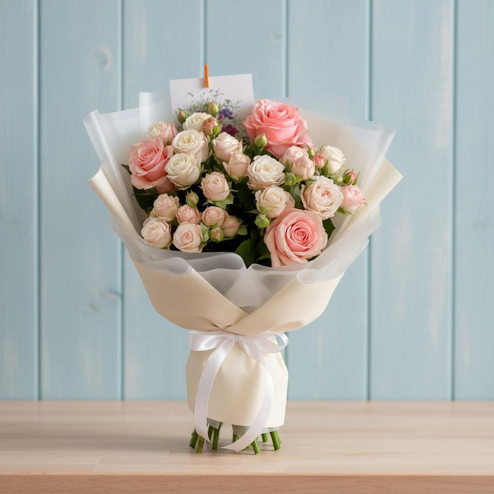 Букет цветов из: Розы в Усть-Илимске