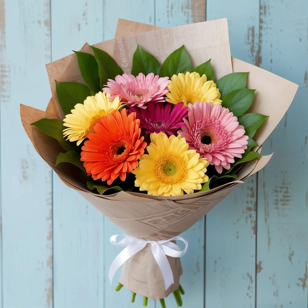 Букет цветов из: Герберы в Усть-Илимске