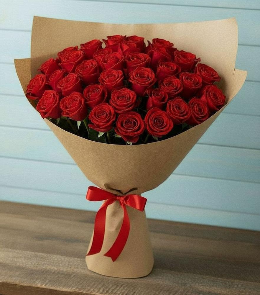 Букет Красные розы Милано в Усть-Илимске