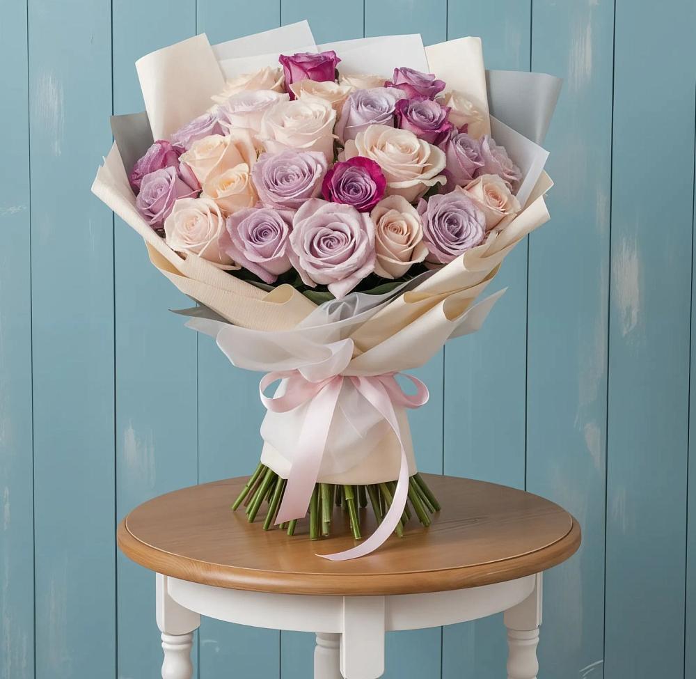 Букет цветов из: Розы в Усть-Илимске