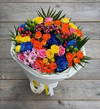 Букет цветов из:  Розы и Хризантемы #REPLACE_PRED# Усть-Илимске