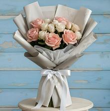 Букет цветов из:  Розы в Усть-Илимске