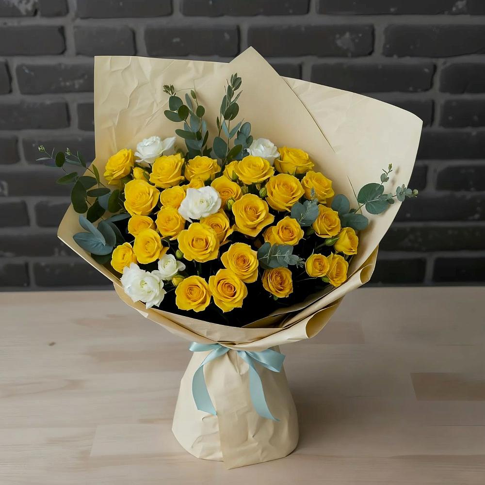 Букет цветов из: Розы в Усть-Илимске